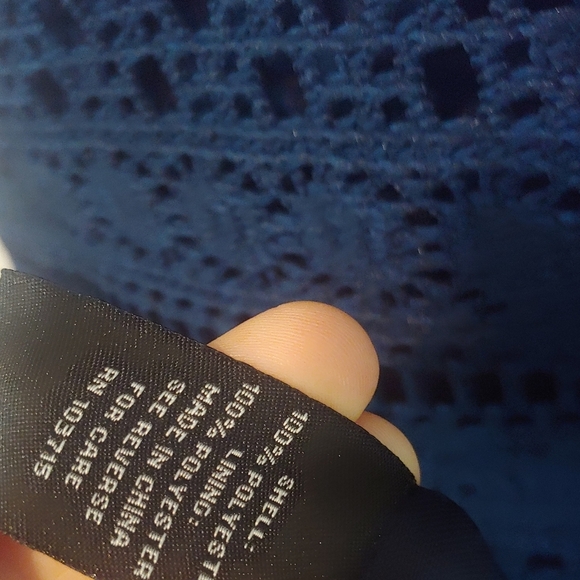 Zac & Rachel long navy lace maxi dress - Picture 2 of 5